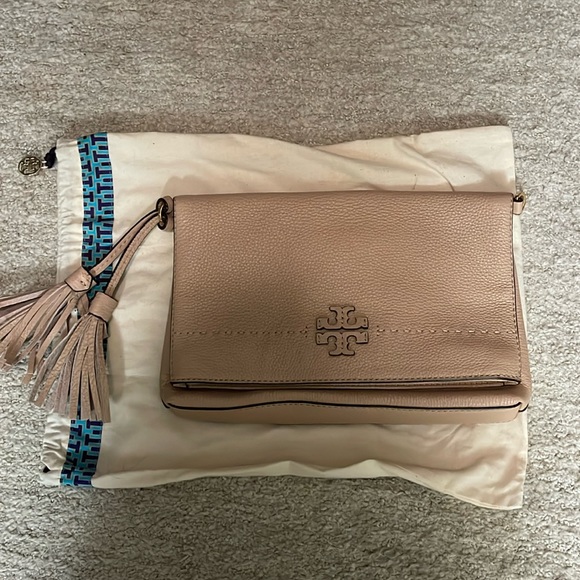 Tory Burch Handbags - Tory Burch Foldover Clutch